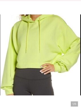 Alo Oversized Cropped Hoodie